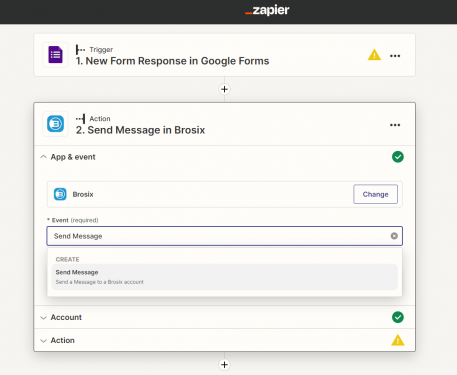 Brosix And Google Forms - BROSIX